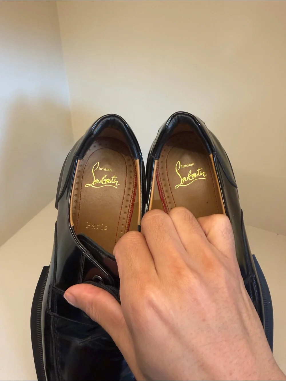 Christian Louboutin sleek black